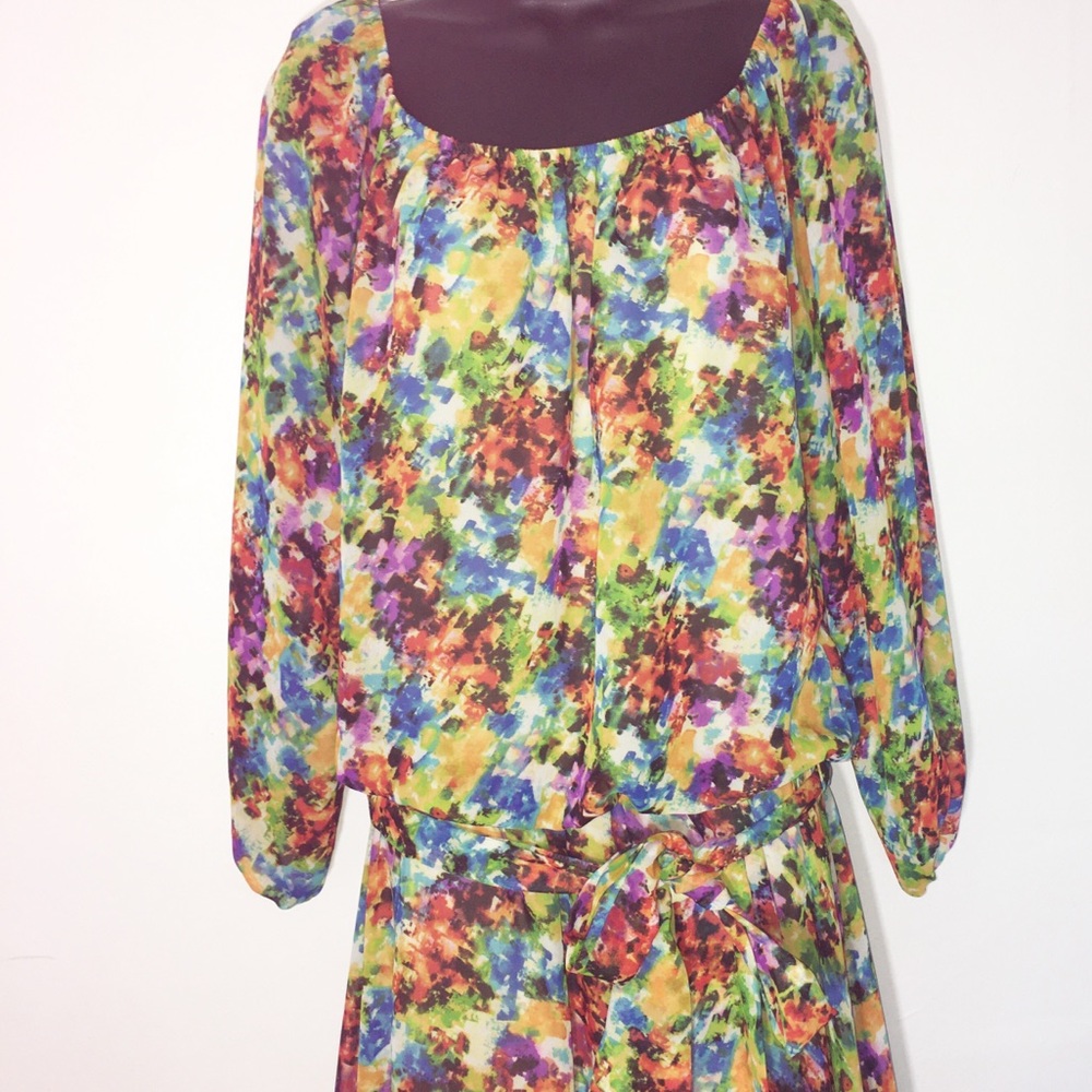 Beautiful Off The Shouldered Floral Maxi Dress
